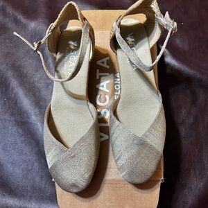 Viscata Women's Elegant Tan Espadrille Sandals